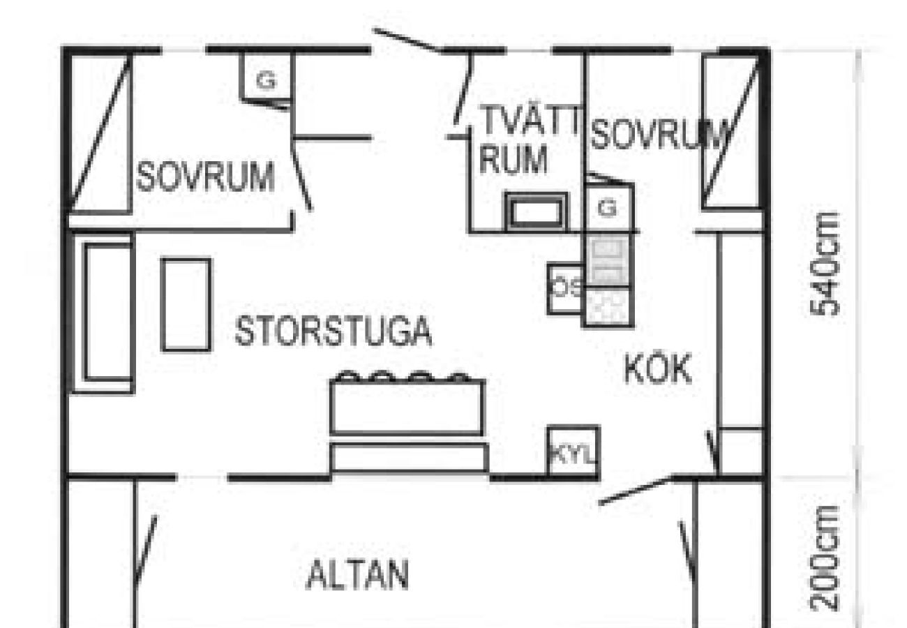 Ferienhaus in Valsjöbyn - Gunnarvattnet