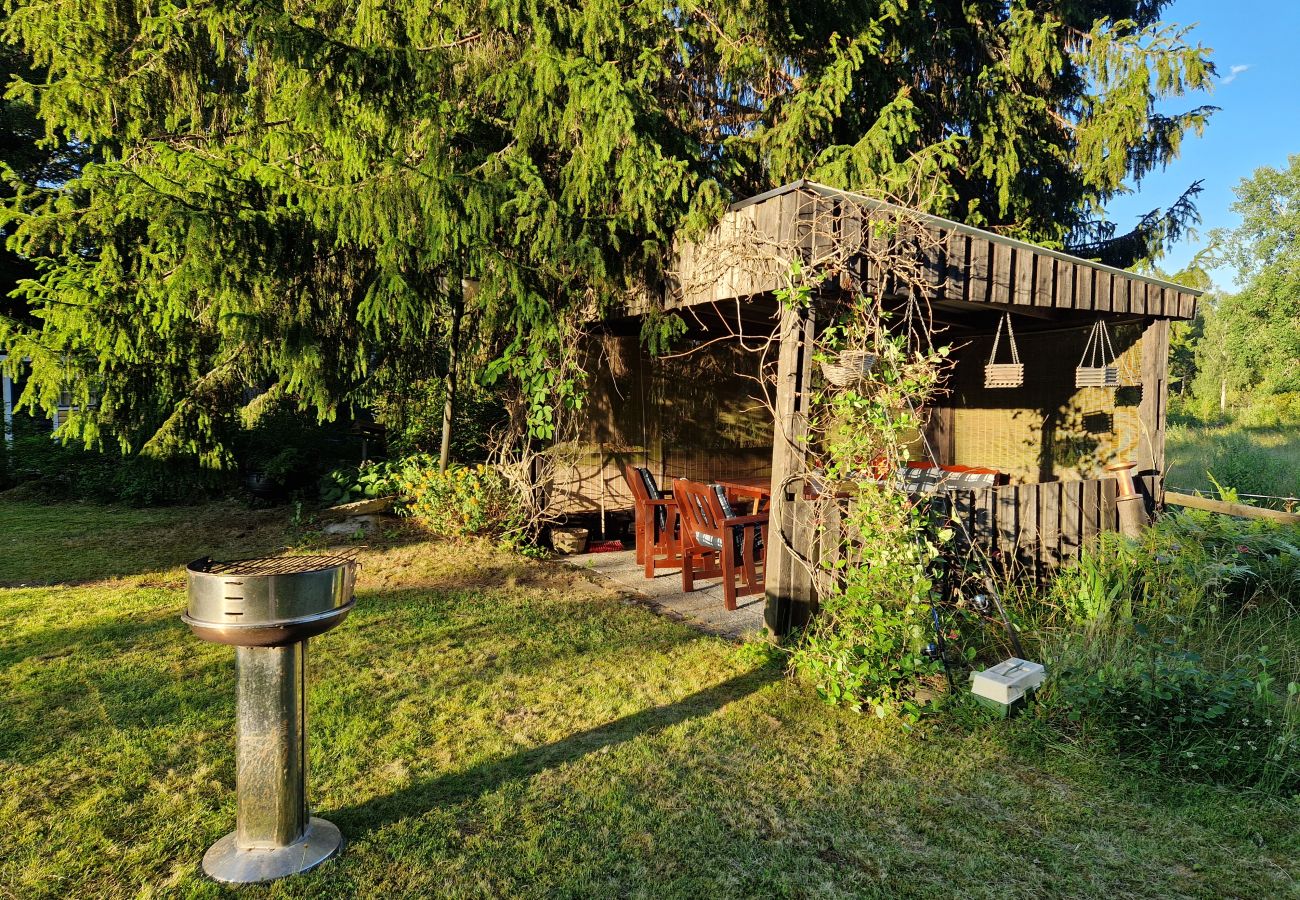 Ferienhaus in Kolsva - Ferienhaus am See mit eigenem Steg und Boot