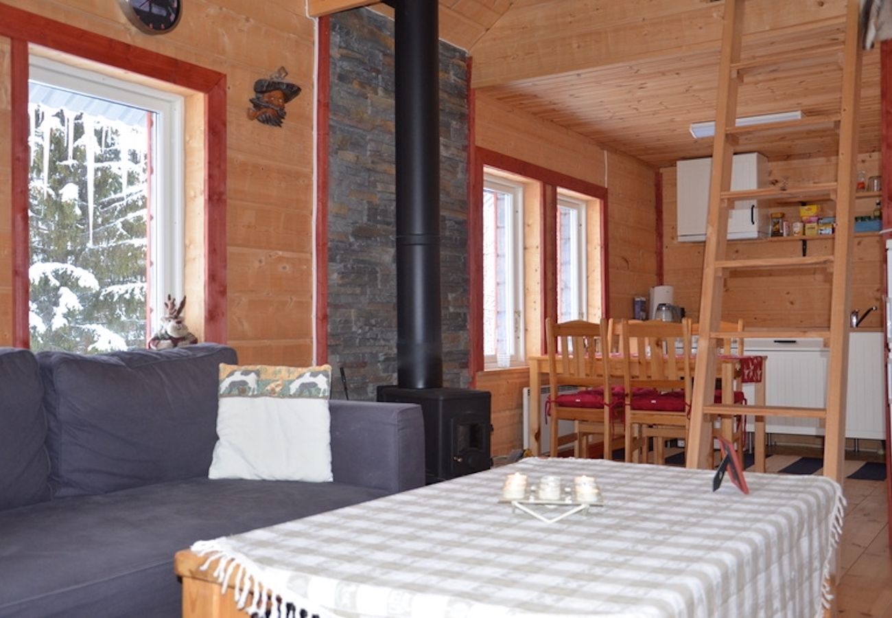 Ferienhaus in Föllinge - Urlaub auf einer Huskyfarm in der Wildnis von Jämtland