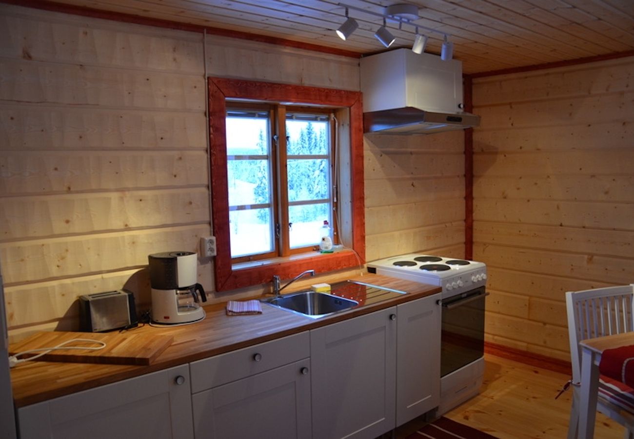 Ferienhaus in Föllinge - Urlaub auf einer Huskyfarm in der Wildnis von Jämtland