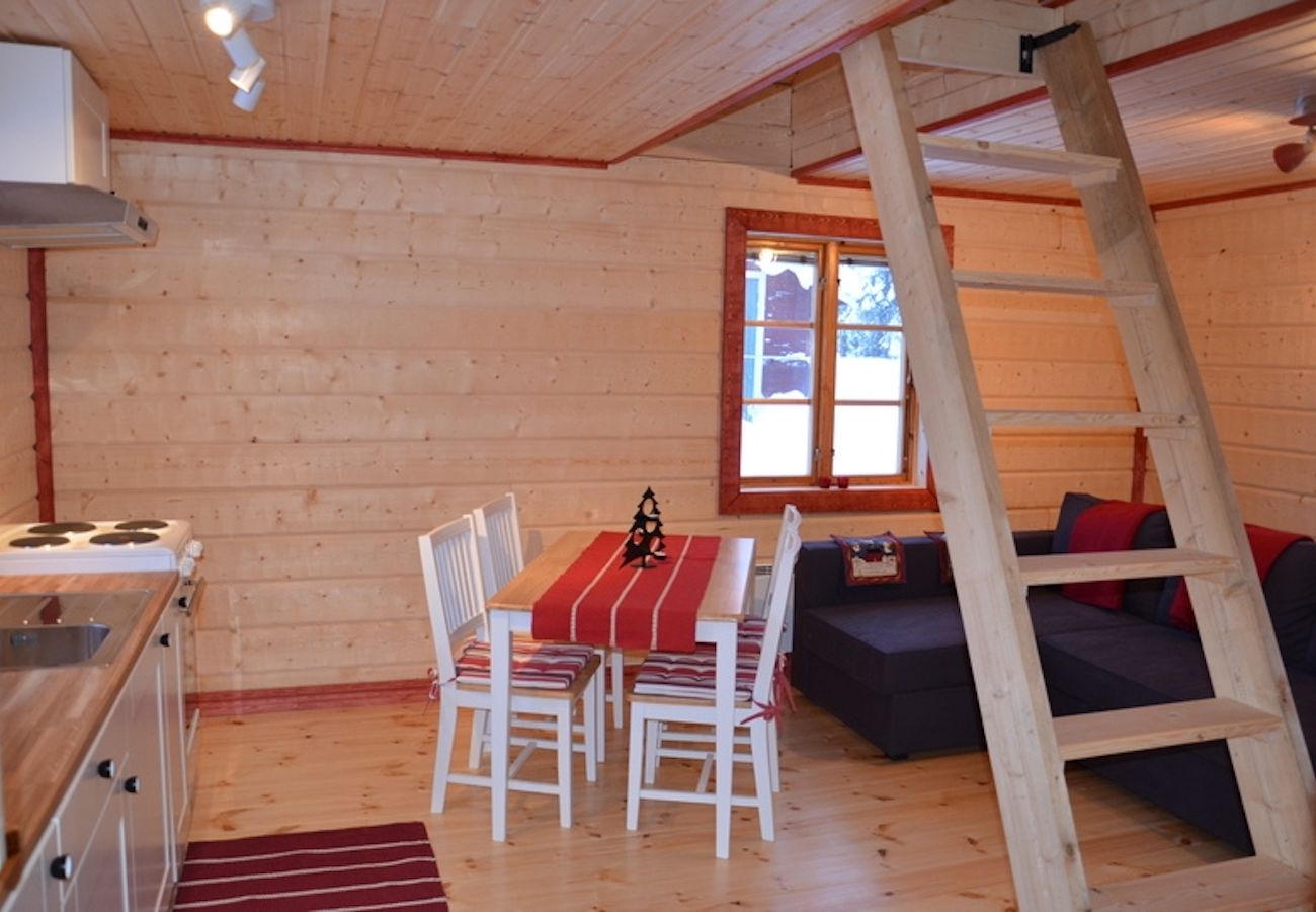 Ferienhaus in Föllinge - Urlaub auf einer Huskyfarm in der Wildnis von Jämtland