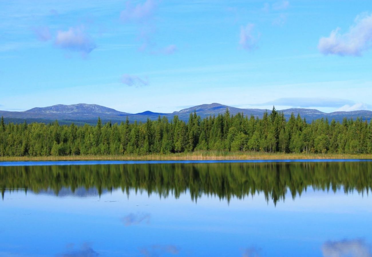 Ferienhaus in Valsjöbyn - Bezaubernder Panoramablick auf See und Berge