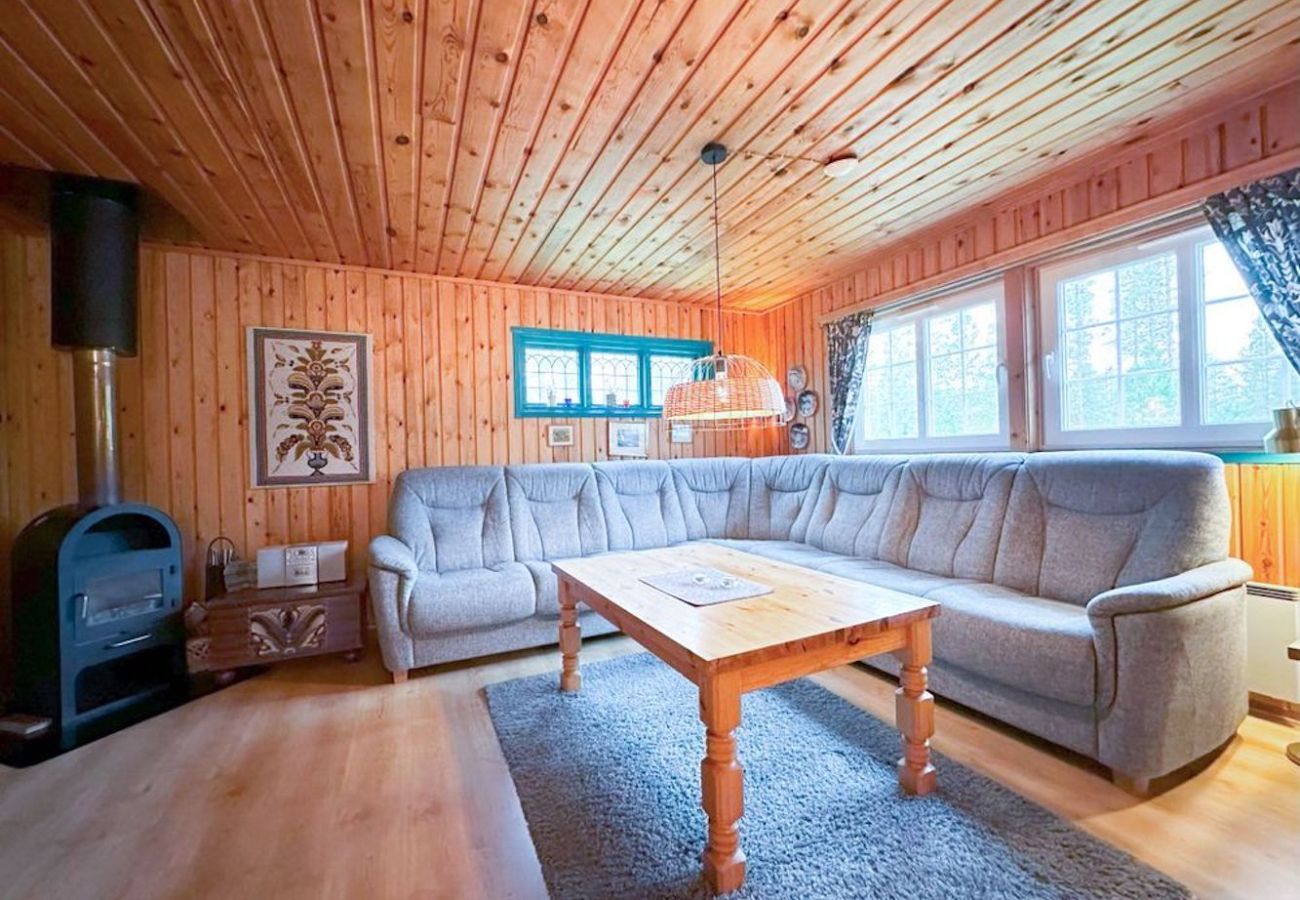 Ferienhaus in Sälen - Gemütliche Skihütte mit 3 Schlafzimmern, Sauna, Kamin und Internet