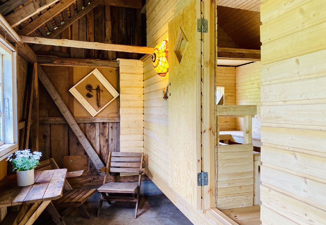 Ferienhaus in Korsberga - Ferienhaus mitten im Märchenwald in Småland mit Sauna 