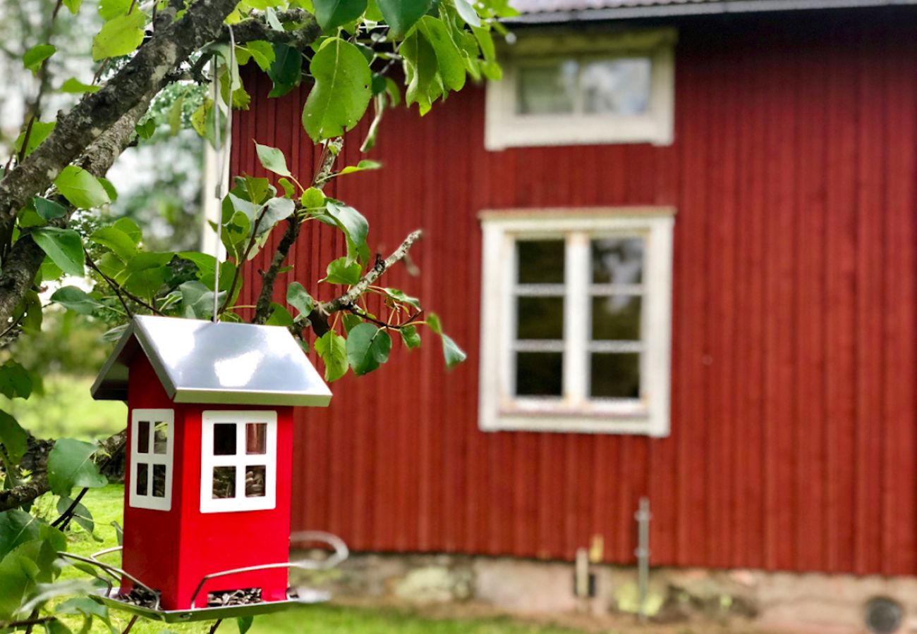 Ferienhaus in Korsberga - Ferienhaus mitten im Märchenwald in Småland mit Sauna 