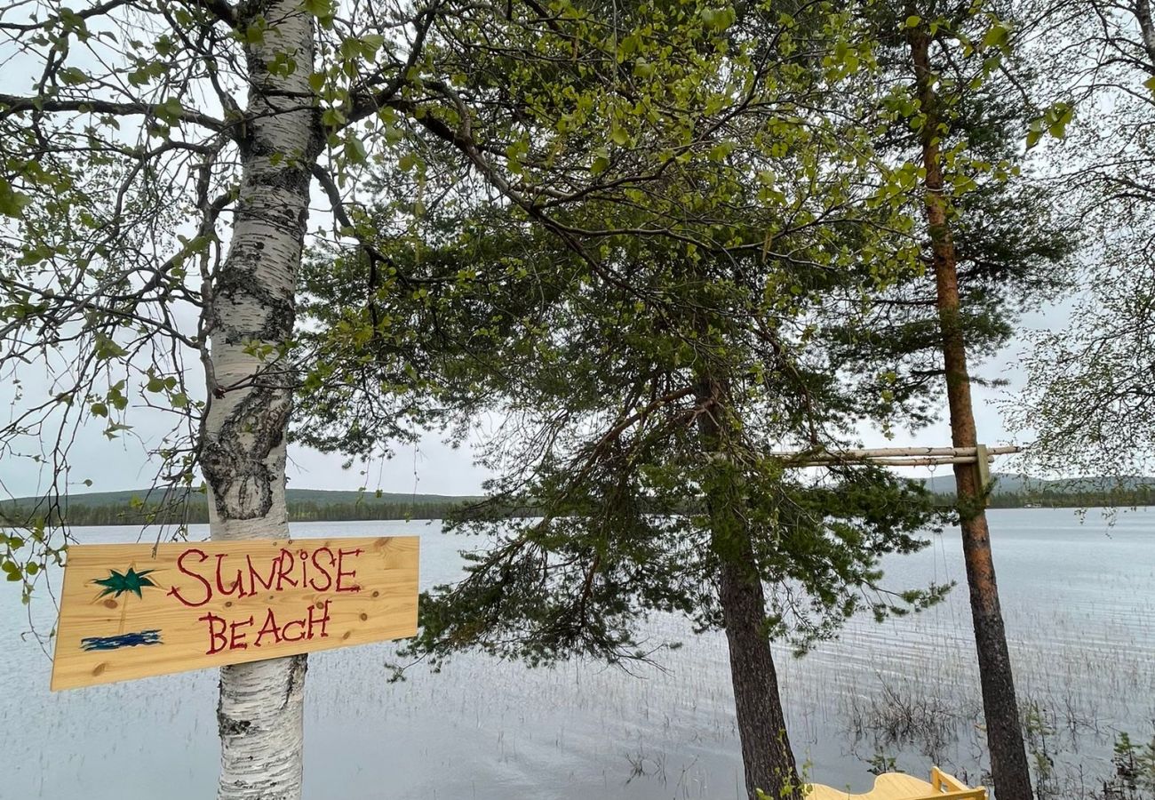 Ferienhaus in Gargnäs - Camping Hütte am Wasser mit Wlan