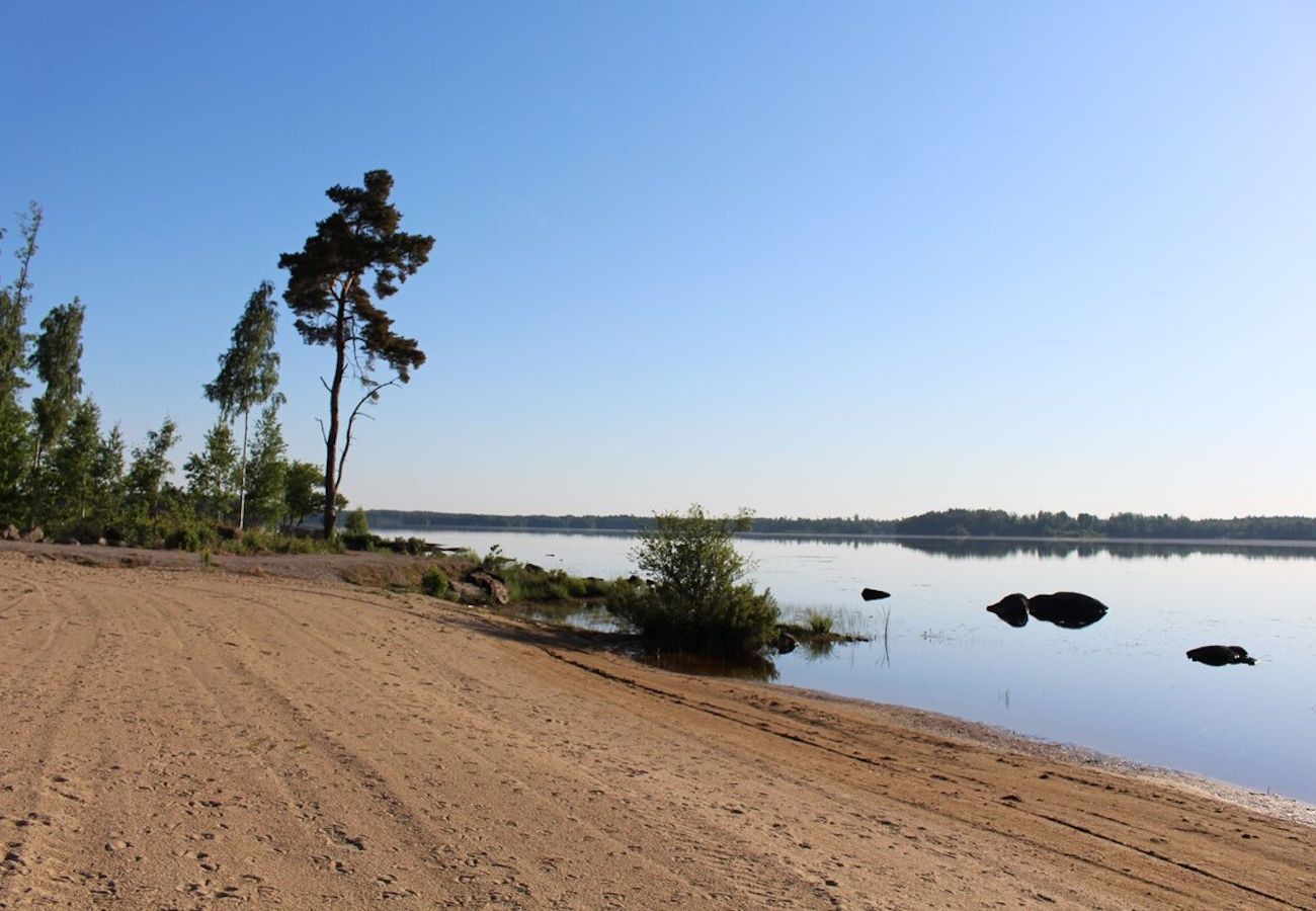 Ferienhaus in Väckelsång - Ferienhaus mit Seeblick, Pool und Boot in Småland