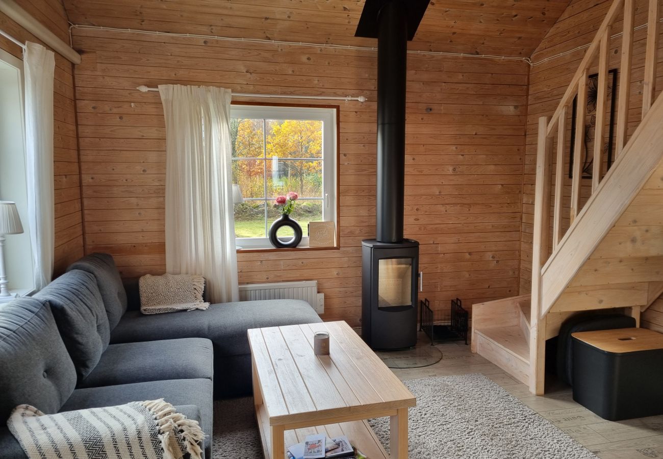 Ferienhaus in Väckelsång - Ferienhaus-Traum am See mit Pool, Internet, Sauna, Kamin och Motorboot