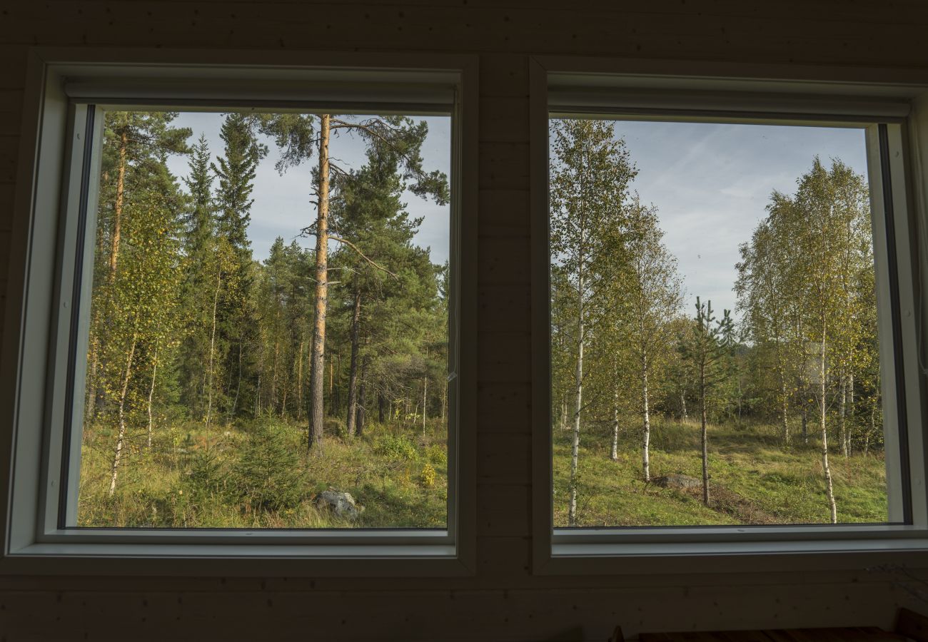 Ferienhaus in Gunnarsbyn - Nordlandurlaub mitten im Wald mit Polarlichtern und Hundeschlitten