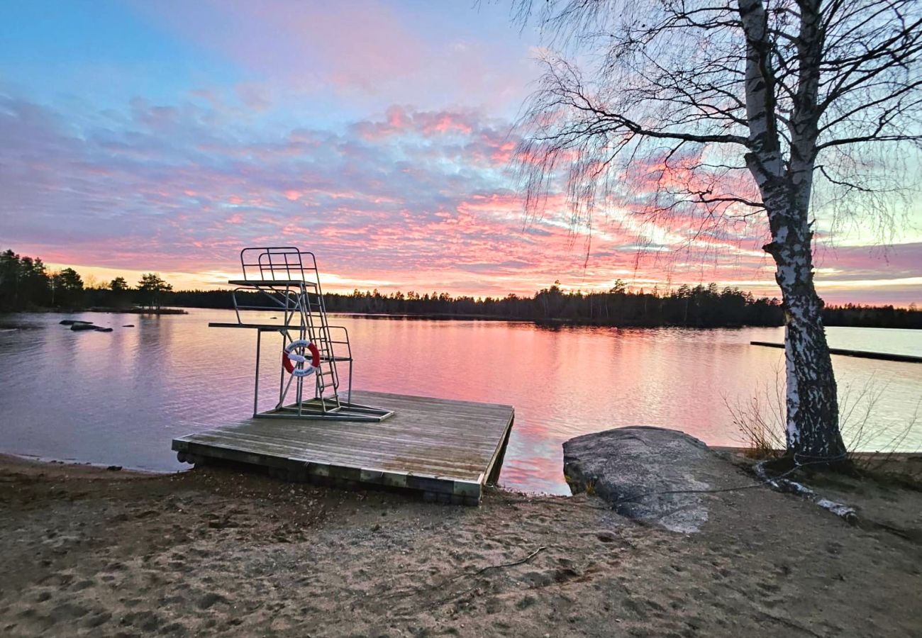 Ferienhaus in Alsterbro - Urlaub mit Seelage, Boot, Sauna