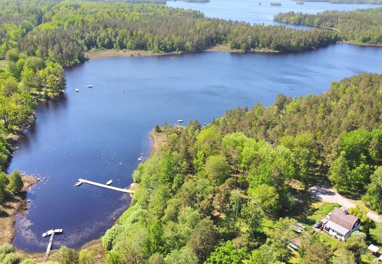 Ferienhaus in Alsterbro - Urlaub mit Seelage, Boot, Sauna