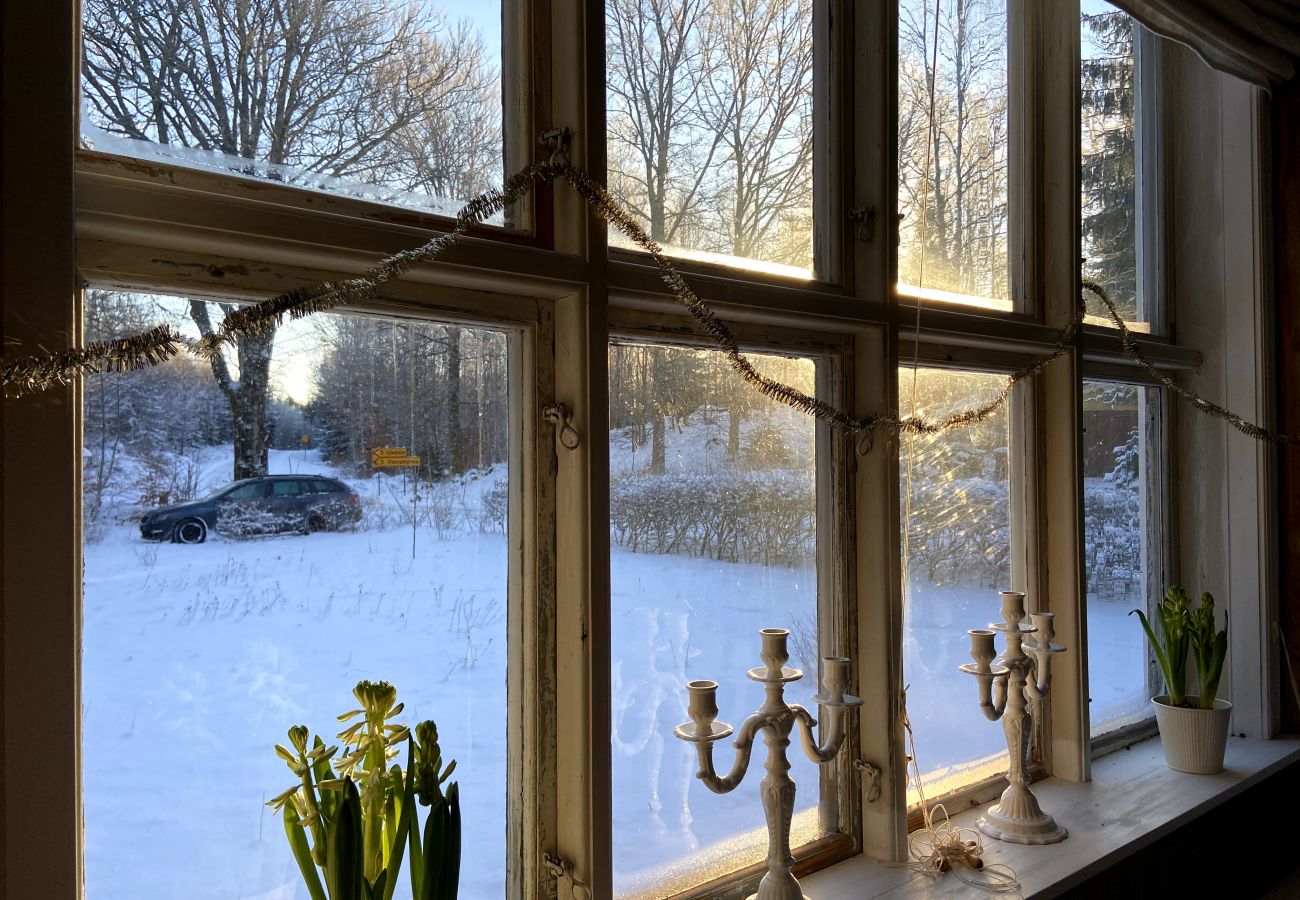 Ferienhaus in Hallaryd - Liebevoll restaurierte alte Schule mit eigener Sauna 