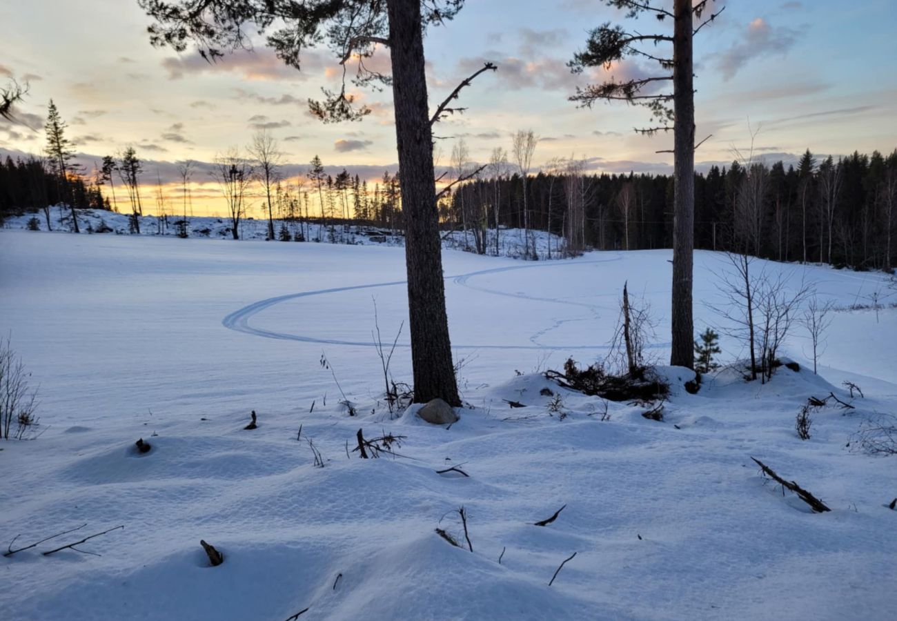 Ferienhaus in Gällö - Gemütliches Ferienhaus mit Seeblick, Wifi und Boot in der Bergwelt von Jämtland