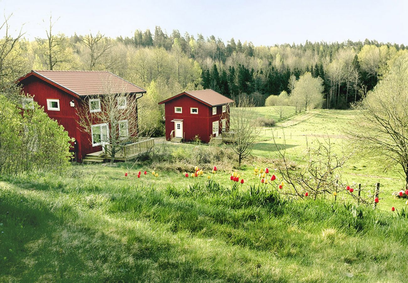 House in Valdemarsvik - Modern holiday home with boat and WiFi in the countryside