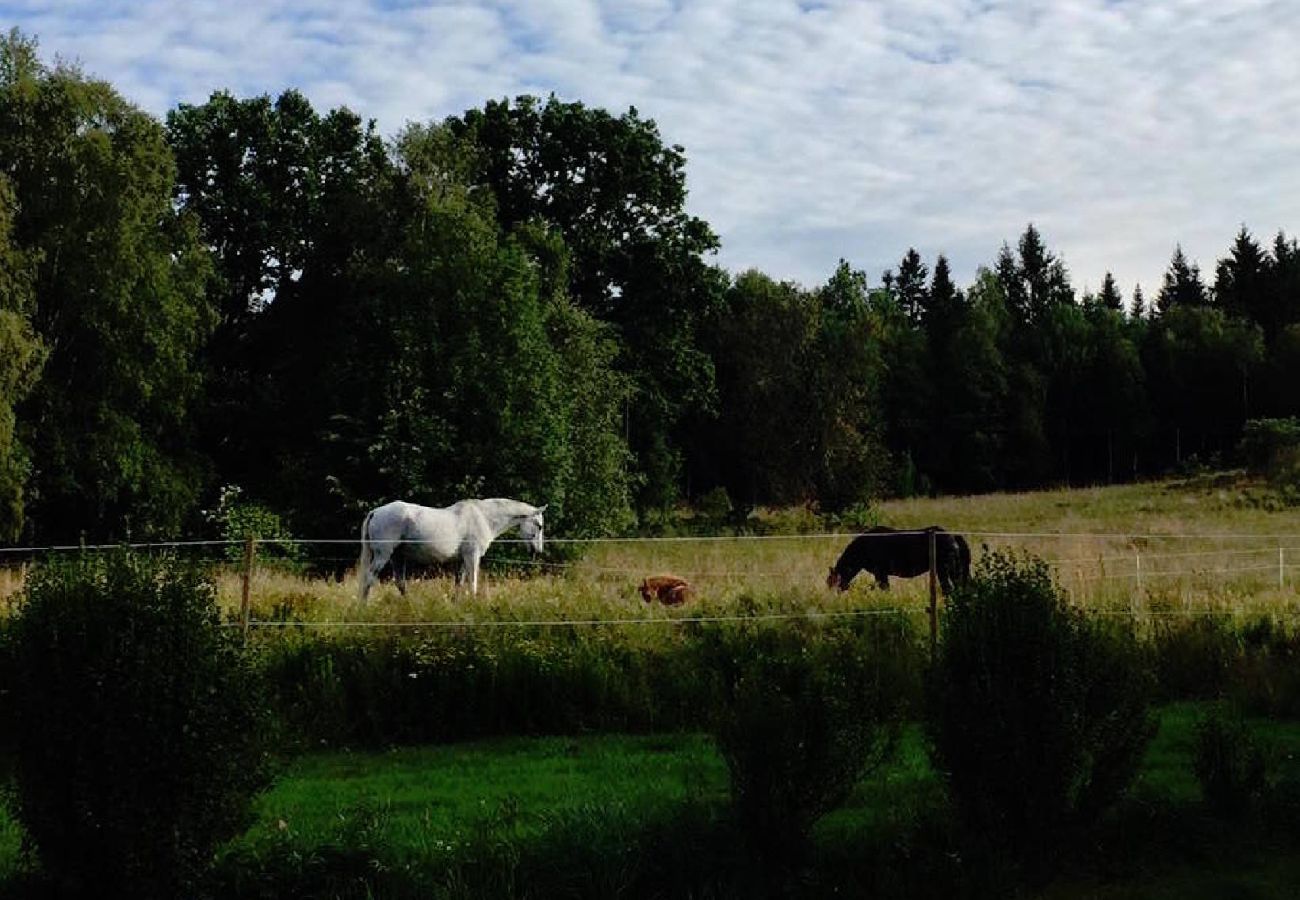 Stuga i Tvärred - Semester vid sjön i södra Sverige med båt